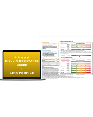 INSULIN RESISTANCE SCORE & LIPO PROFILE